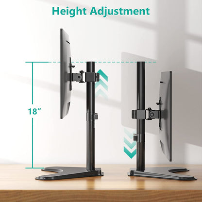 Freestanding Vesa Monitor Stand for 13-32 Inch Screens, up to 22 Lbs